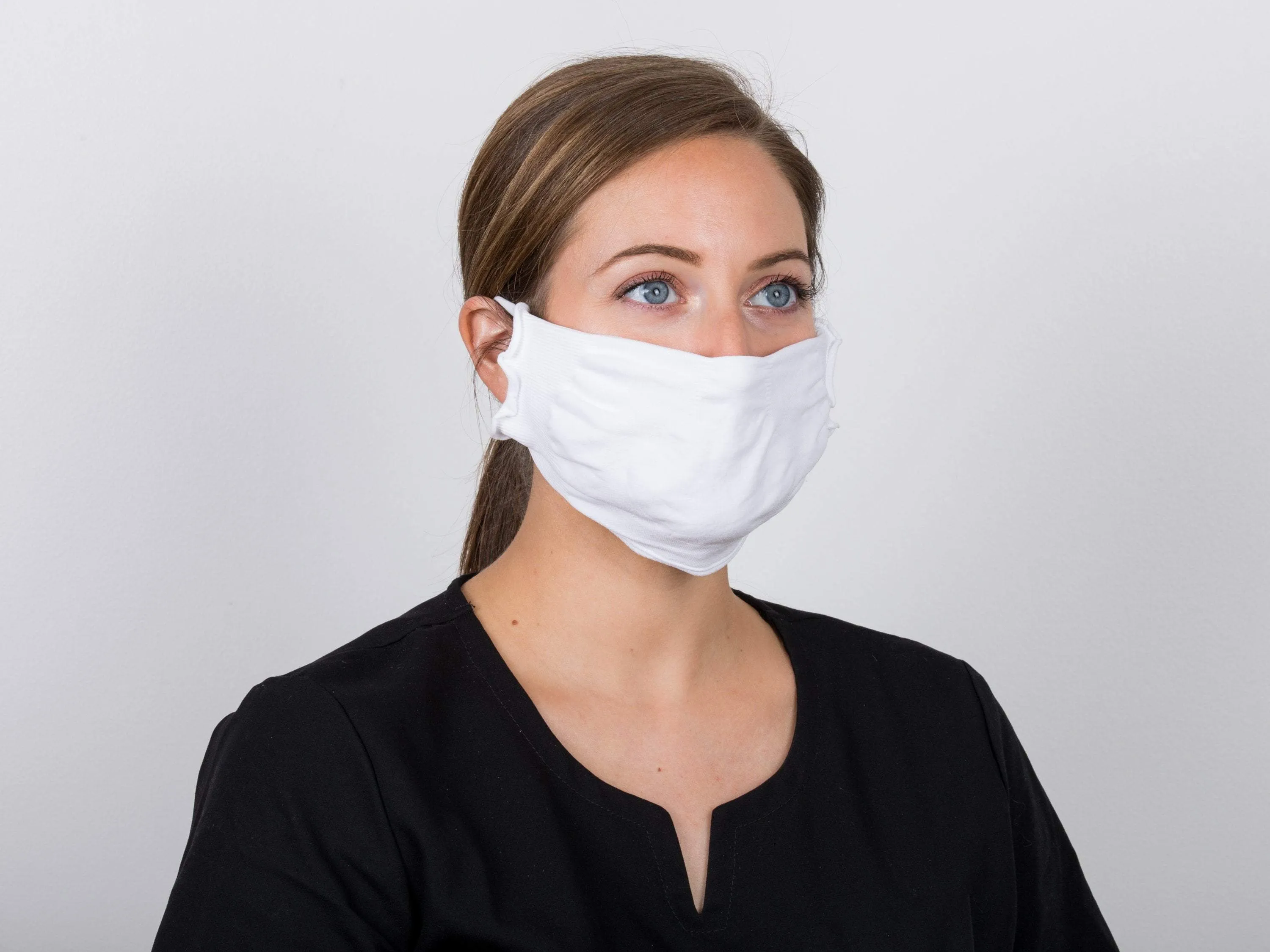 2-Ply Stretch Earloop Face Mask, 6 Pack