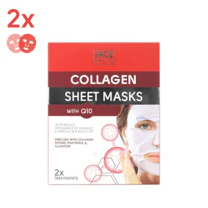 2x Collagen & Q10 Sheet Mask