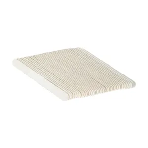 5" White Nail Files, 100/180 Grit, 50 ct