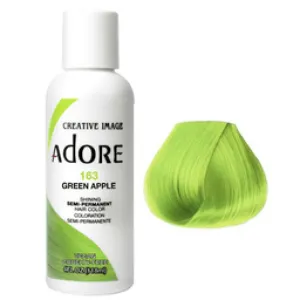 Adore Semi Permanent Hair Colour Green Apple 163 118ml