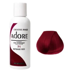 Adore Semi Permanent Hair Colour Intense Red 71 118ml