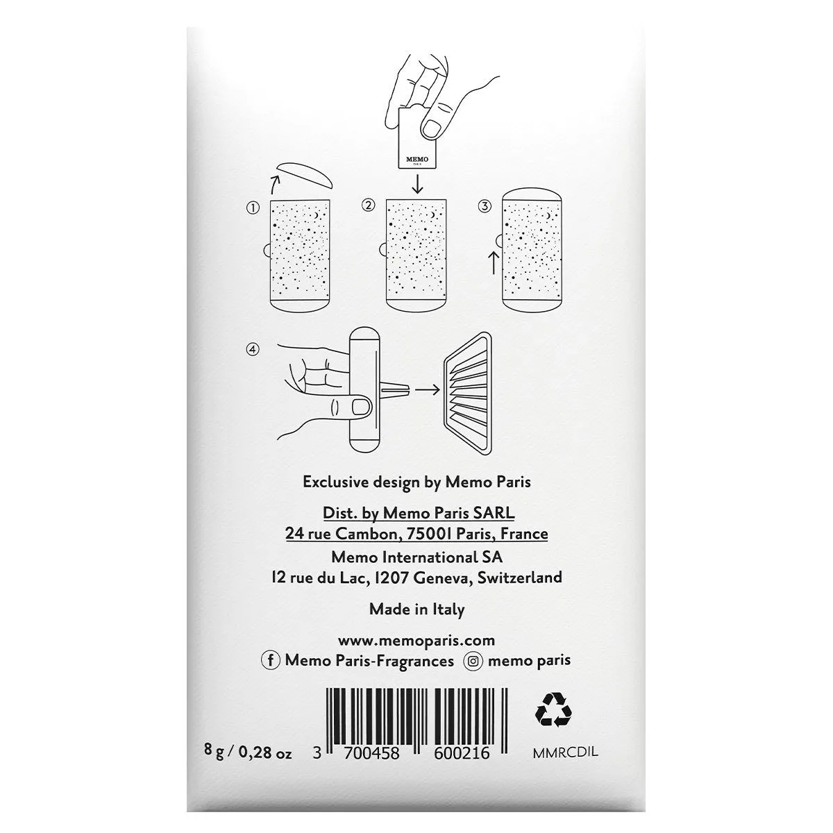 African Leather Car Diffuser Refill