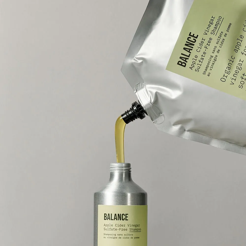 AG Care Balance Apple Cider Vinegar Sulfate-Free Shampoo 1L
