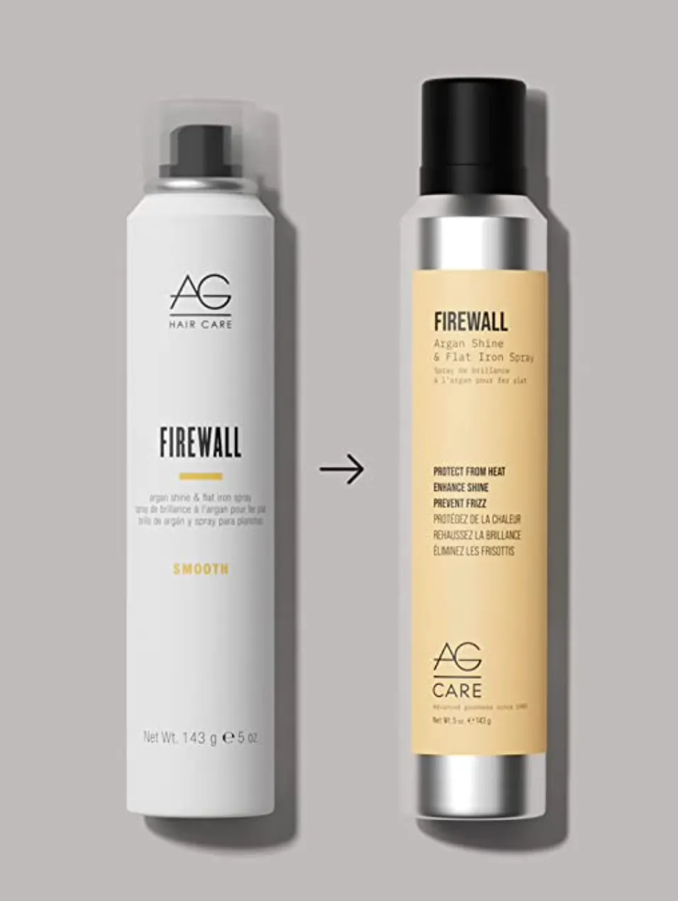 AG Care Firewall Argan Shine & Flat Iron Spray