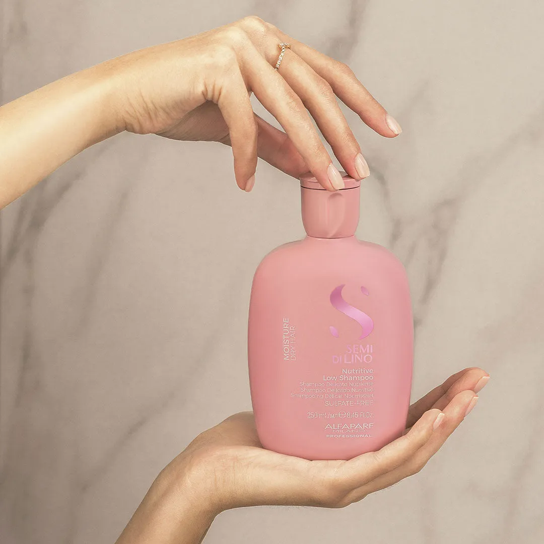 Alfaparf Milano Semi Di Lino Moisture Nutritive Low Shampoo 250ml