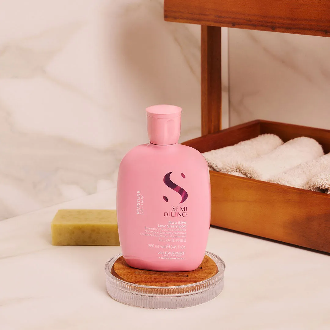 Alfaparf Milano Semi Di Lino Moisture Nutritive Low Shampoo 250ml
