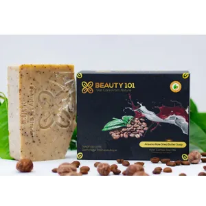 Ansuma C Shea Butter Soap with Coffee and Goat Milk