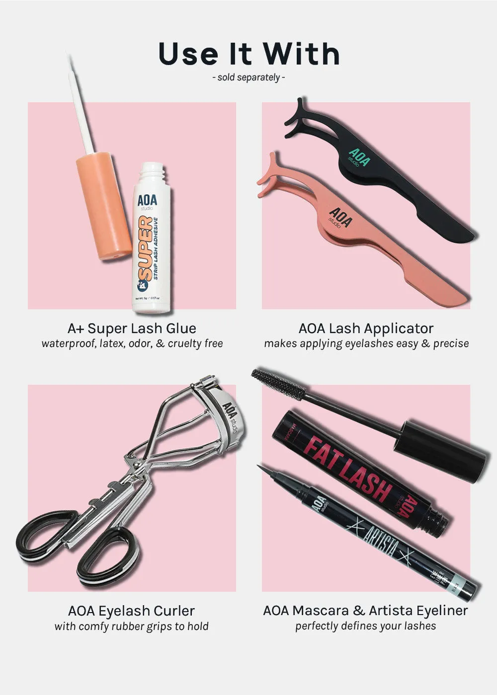 AOA Pro Bionic Lashes: Keres