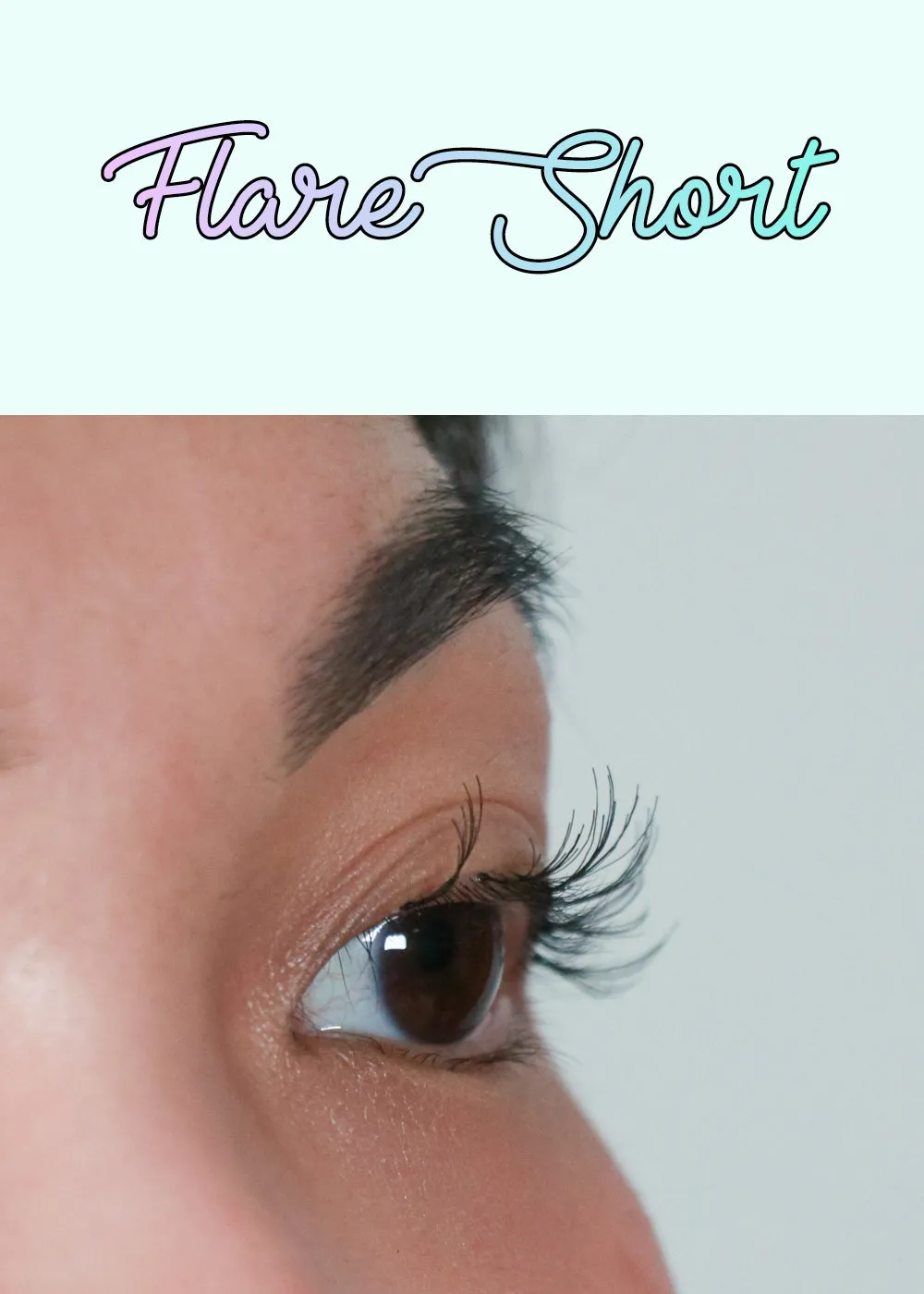 AOA Studio Eyelashes - Flare Short