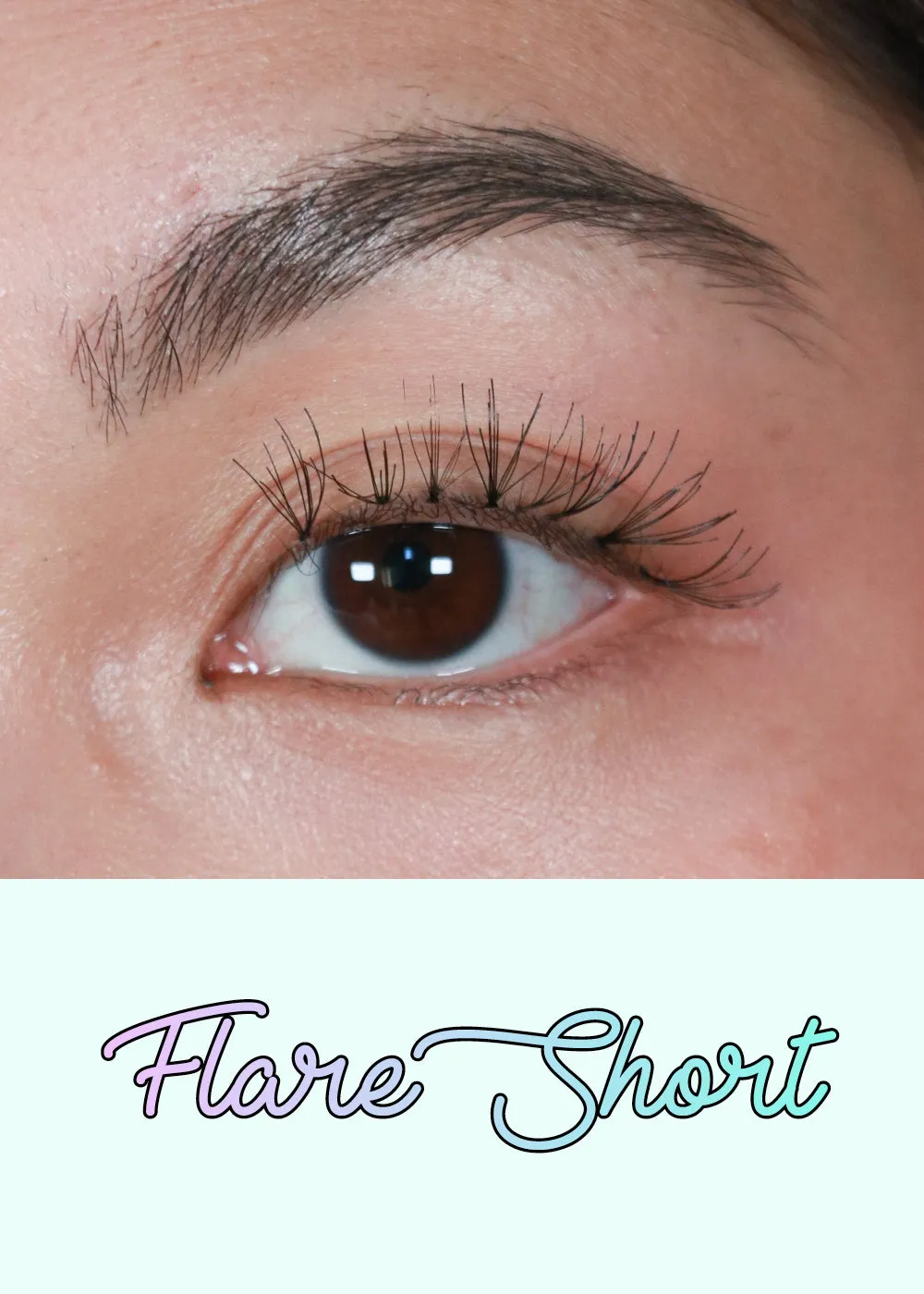 AOA Studio Eyelashes - Flare Short