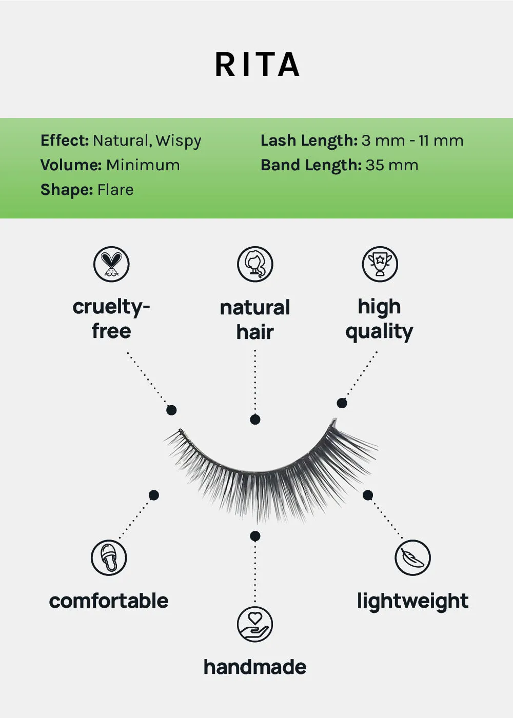 AOA Studio Eyelashes - Rita