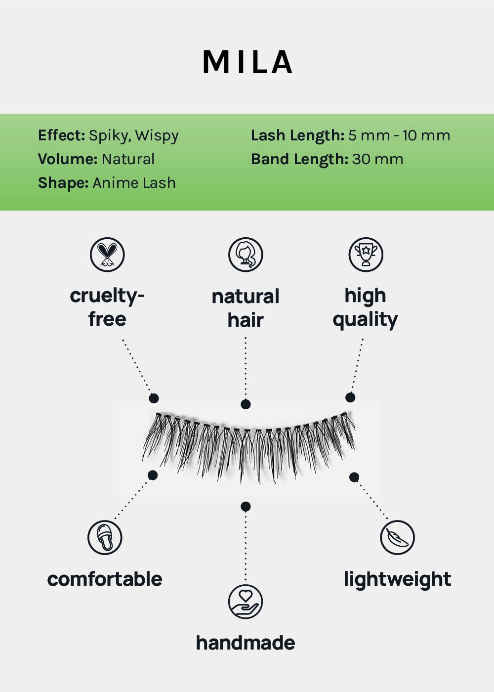 AOA Studio Eyelashes - Mila