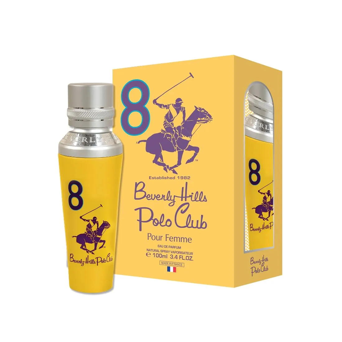 Beverly Hills Polo Club Sport 8 Pour Femme Eau de Parfum 100ml