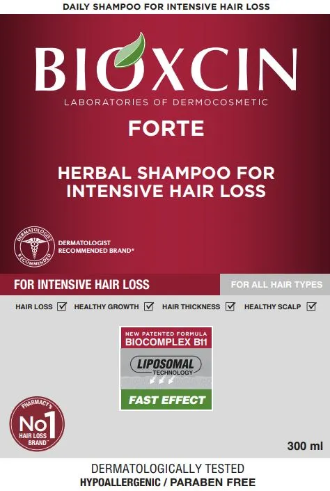 Bioxcin DG Forte Shampoo 300ML