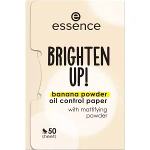 Brighten Up Banana Powder Oil Control Paper - 50 Pieces