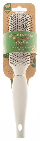 Calco Straw Wheat 9 Row Hair Brush
