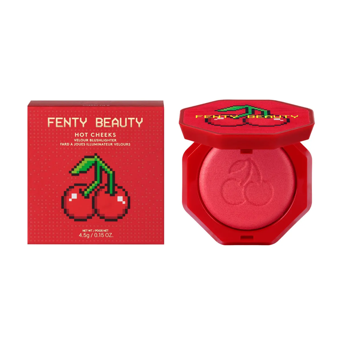 Cherry Ex Hot Cheeks Velour Blushlighter