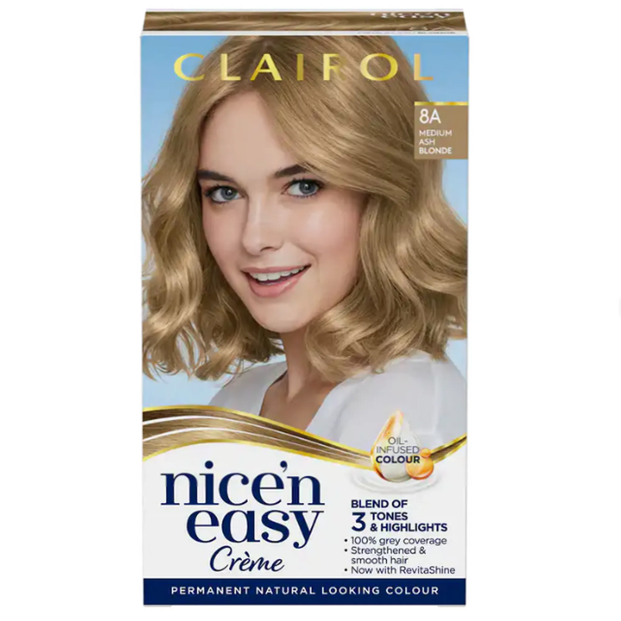 Clairol Nice N Easy Natural Looking Permanent Hair Dye
