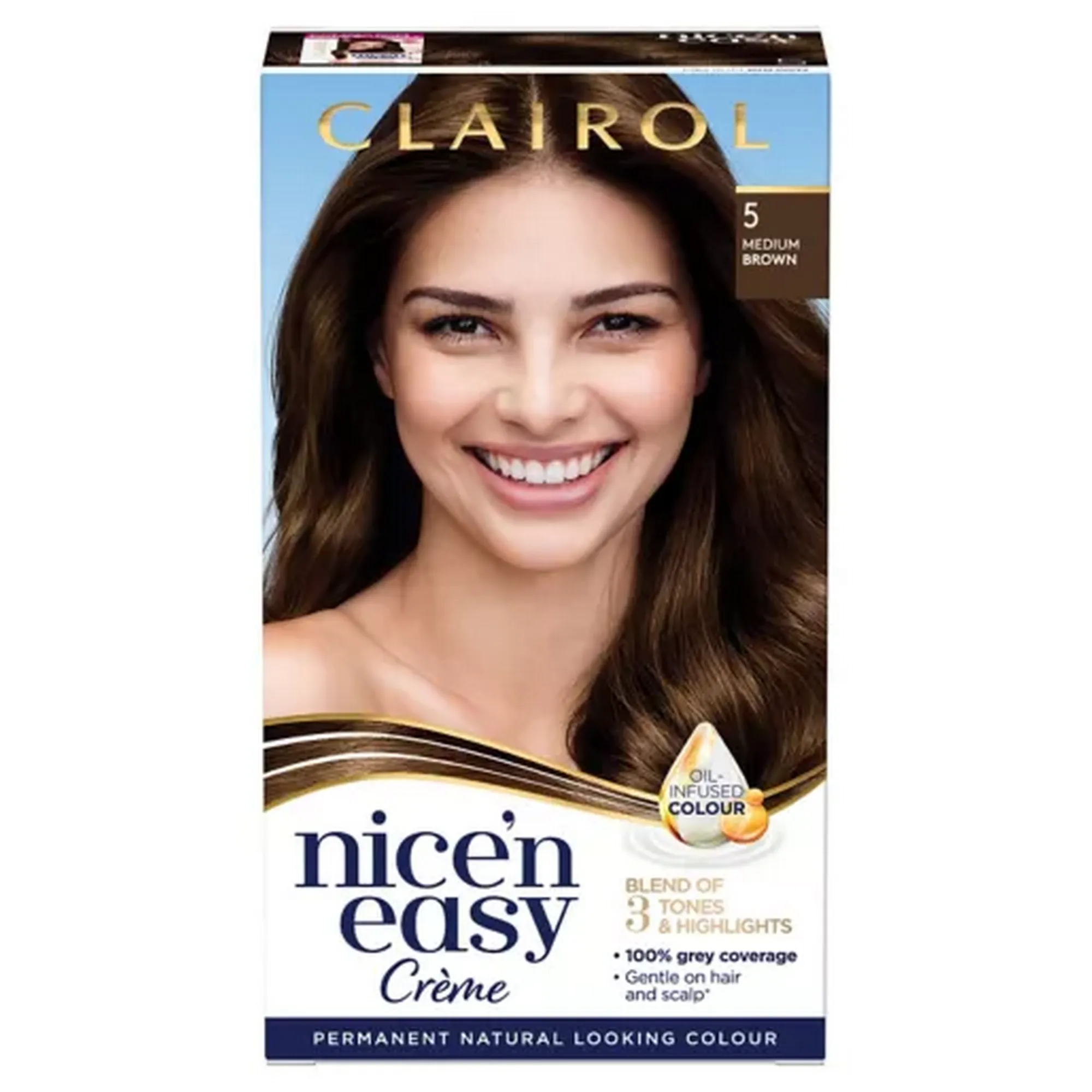 Clairol Nice N Easy Natural Looking Permanent Hair Dye