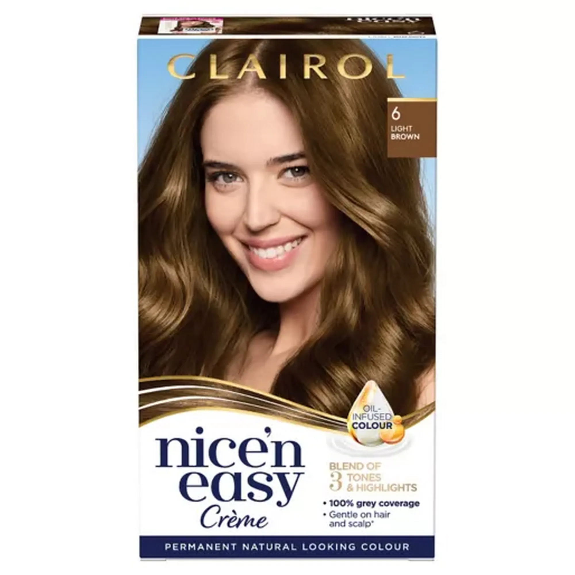 Clairol Nice N Easy Natural Looking Permanent Hair Dye