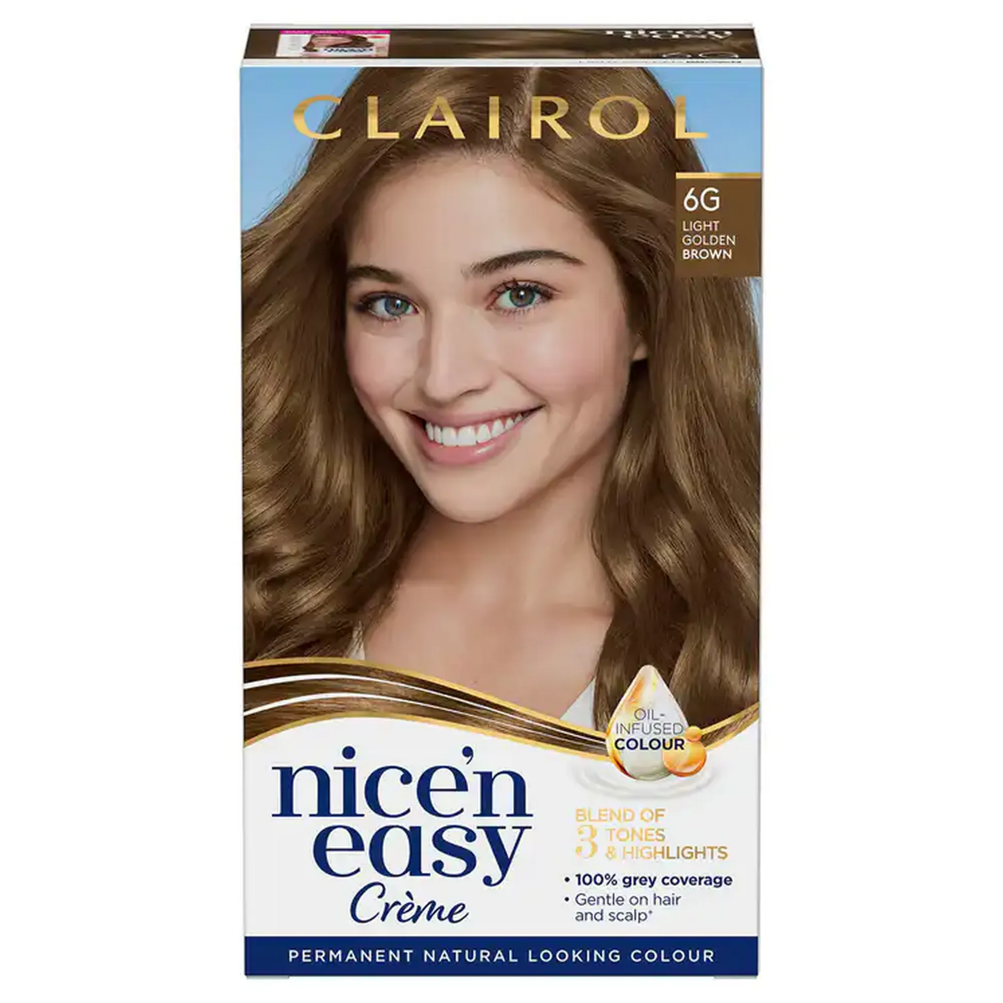 Clairol Nice N Easy Natural Looking Permanent Hair Dye
