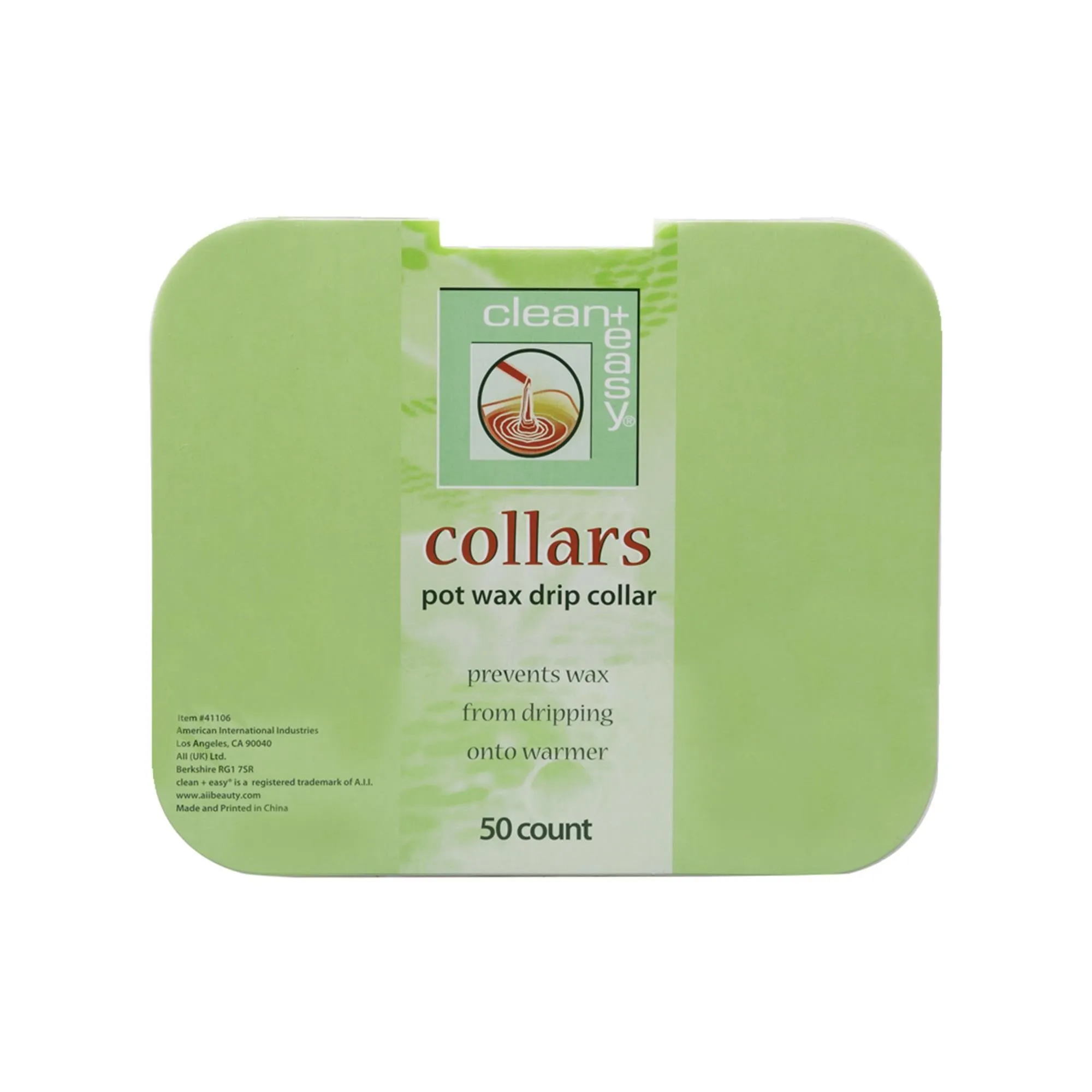 Clean   Easy Collars, Square, 50 pk