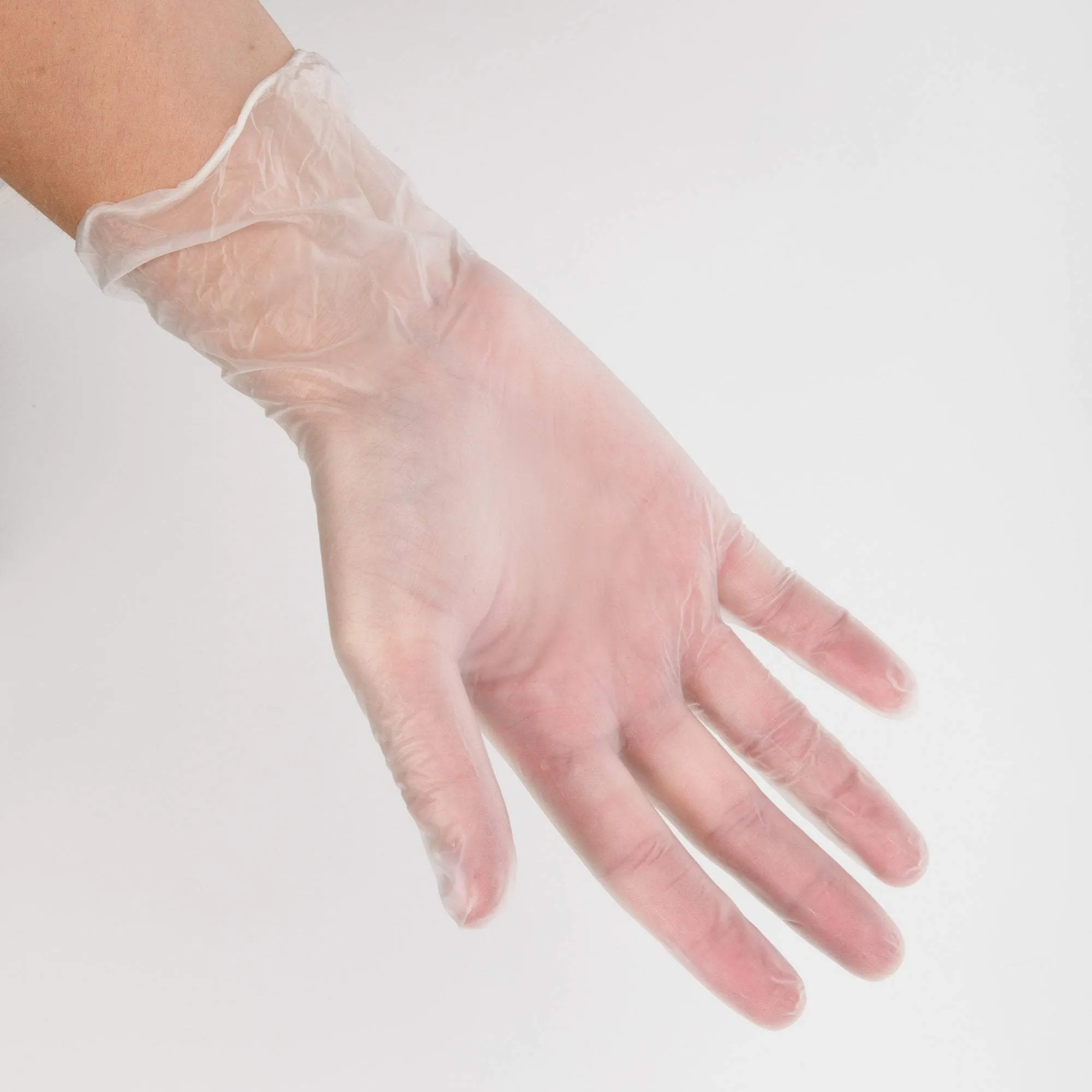 Clear Vinyl Gloves, 100 ct
