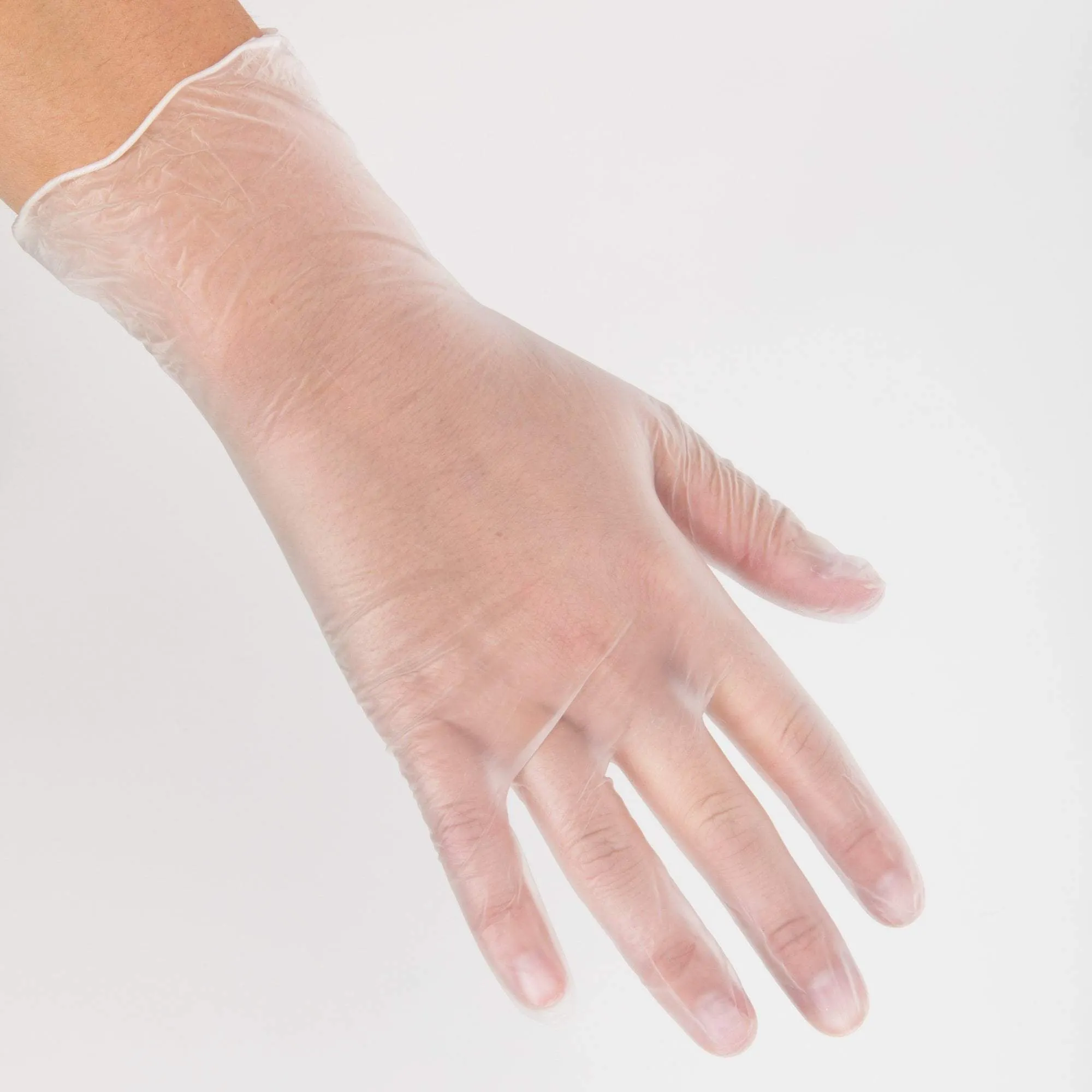 Clear Vinyl Gloves, 100 ct