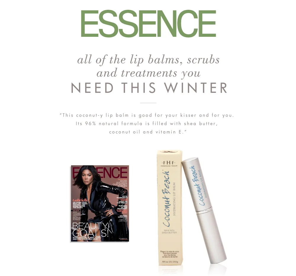 Coconut Beach? Hydrating Lip Balm | Farmhouse Fresh