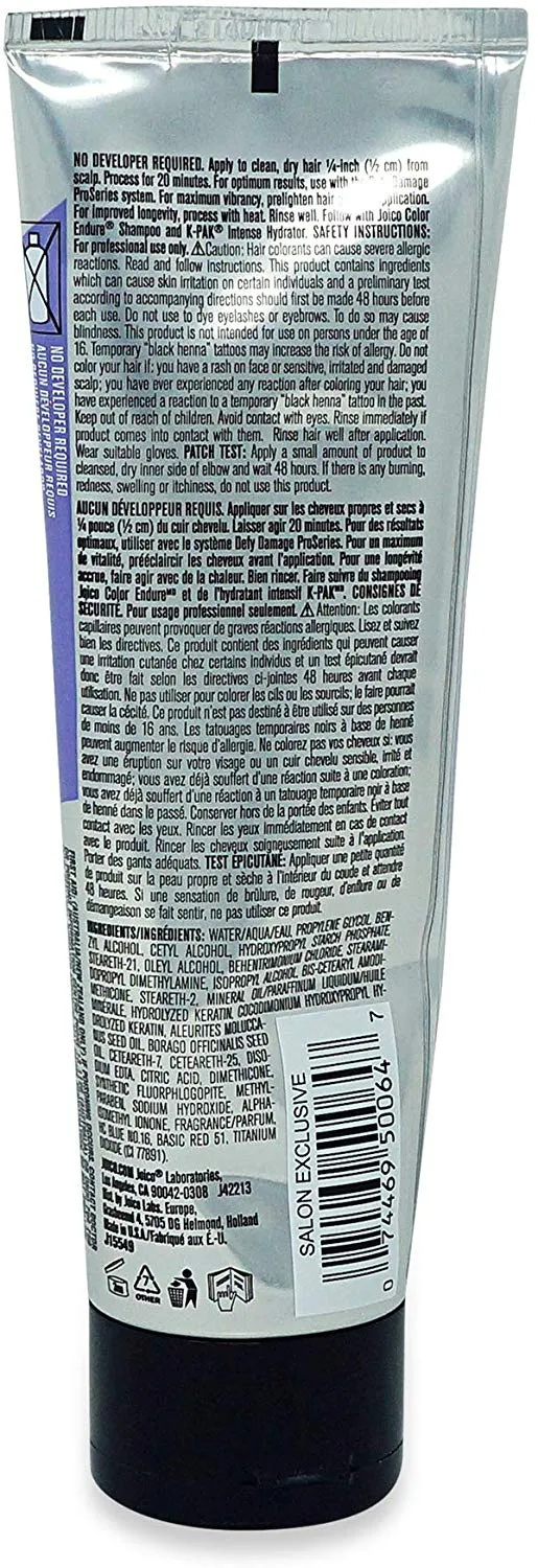 Color Intensity Lilac Semi Permanent Creme Color