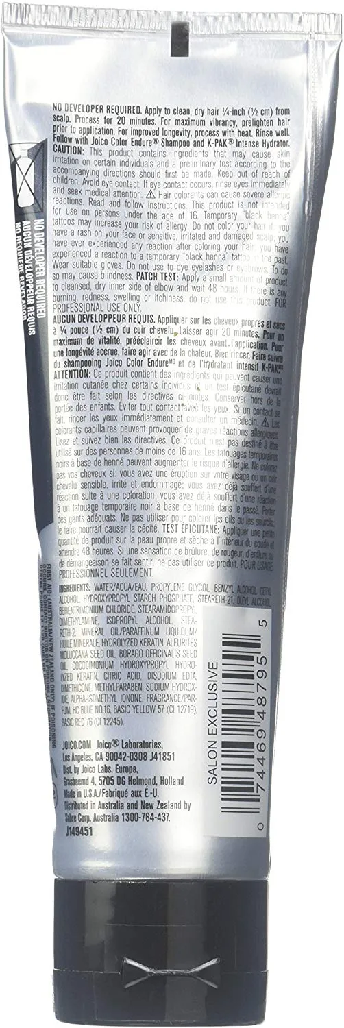Color Intensity Titanium Semi Permanent Creme Color