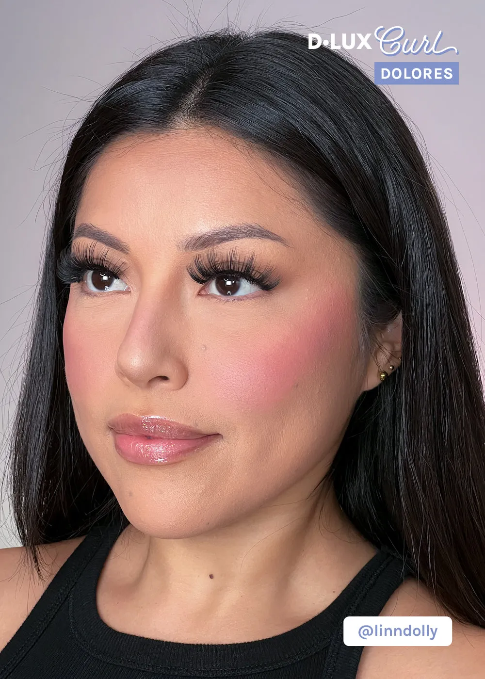 D-LUX Curl Premium Faux Mink Lashes - Dolores