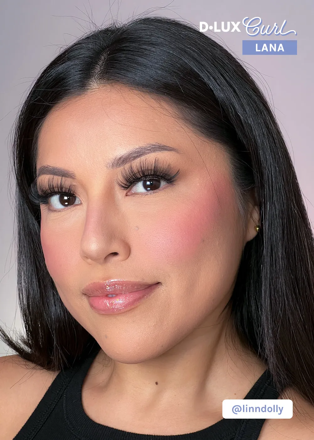 D-LUX Curl Premium Faux Mink Lashes - Lana