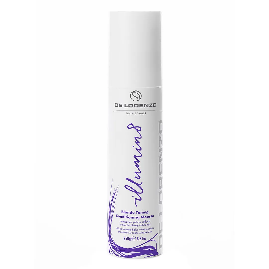 De Lorenzo Instant Illumin8 Blonde Toning Conditioning Mousse 250g