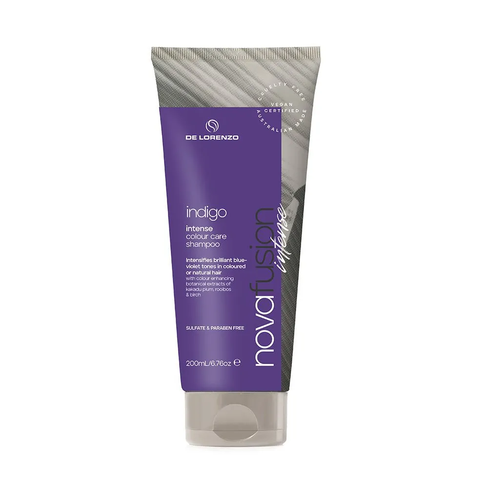 De Lorenzo Novafusion Intense Colour Care Shampoo Indigo 200ml