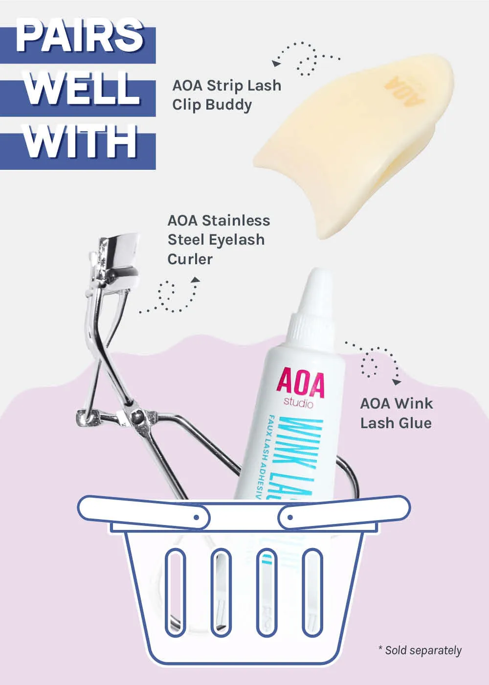 Demi-Dream Half Lashes C Whisper