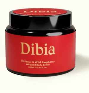 DIBIA Hibiscus & Wild Raspberry Whipped Body Butter 500ml