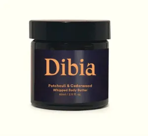 DIBIA Patchouli & Cedarwood Whipped Body Butter 60ml