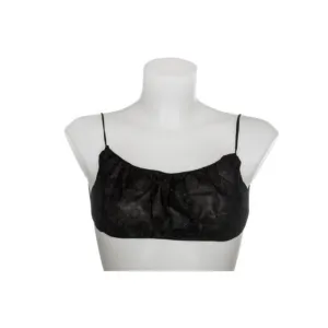 Disposable Backless Bra, Black, 100 ct