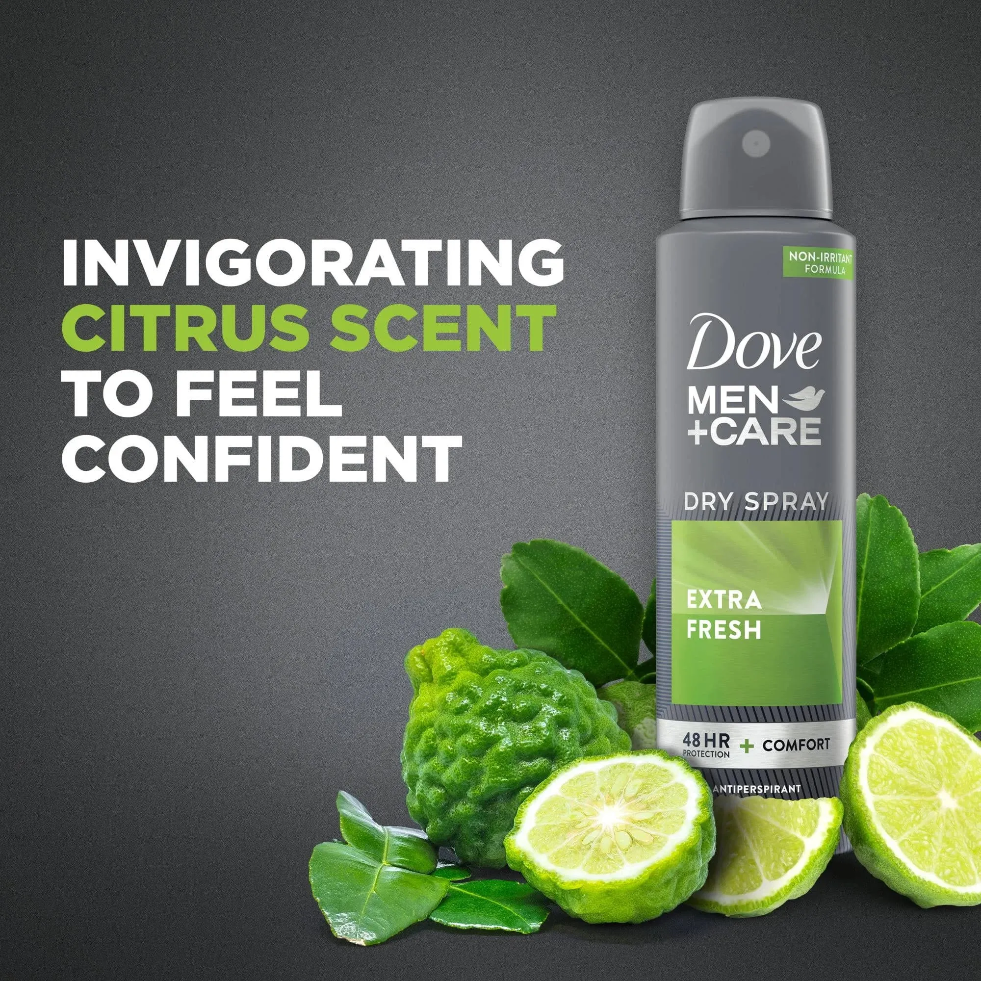 Dove Men's Extra Fresh Deodorant Spray, 5 oz.