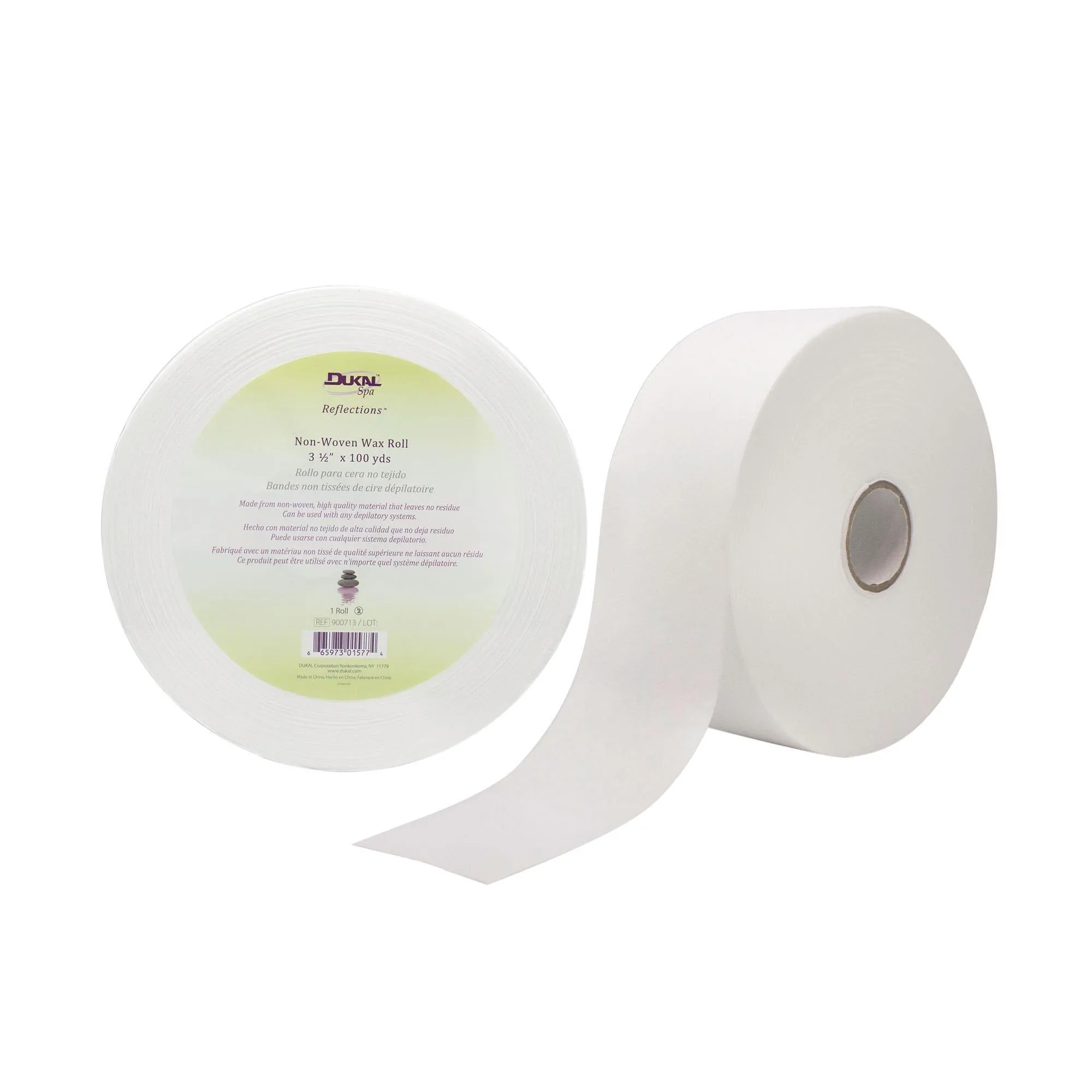 DUKAL Reflections Non-Woven Waxing Roll, 3-1/2 x 100 yds - 1 ct
