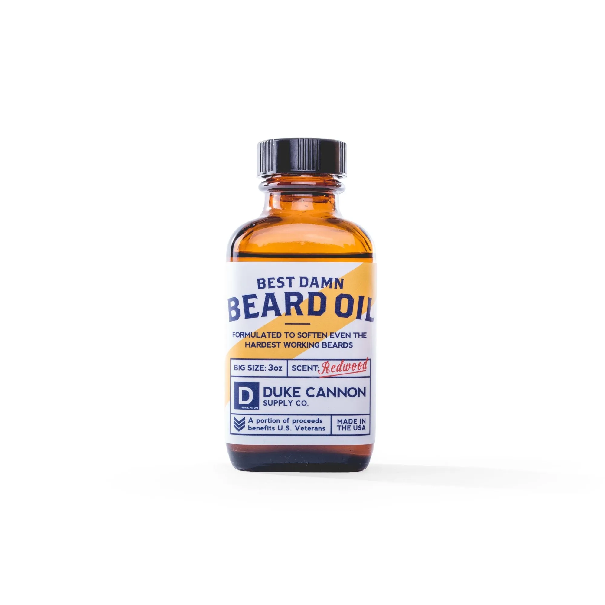 Duke Cannon Beard Lovers Set Featuring Our Best Damn Beard Wash, Balm, Oil and Gute Carrying Bag (Four Piece Bundle)
