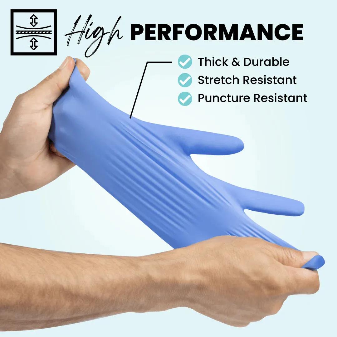 Eco Gloves Biodegradable Nitrile, Black, 100 ct