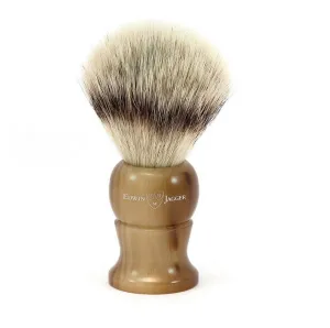 Edwin Jagger Imitation Horn Super Badger Shaving Brush