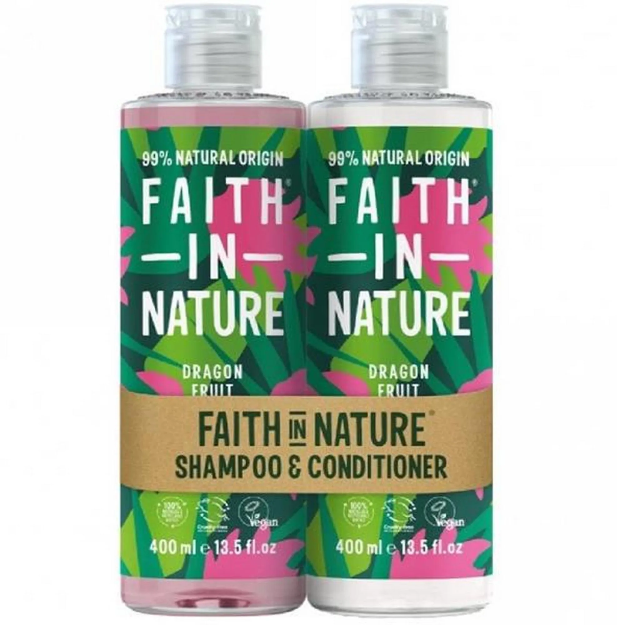 Faith In Nature Shampoo & Conditioner Banded Pack 400ml