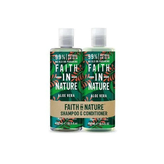 Faith In Nature Shampoo & Conditioner Banded Pack 400ml