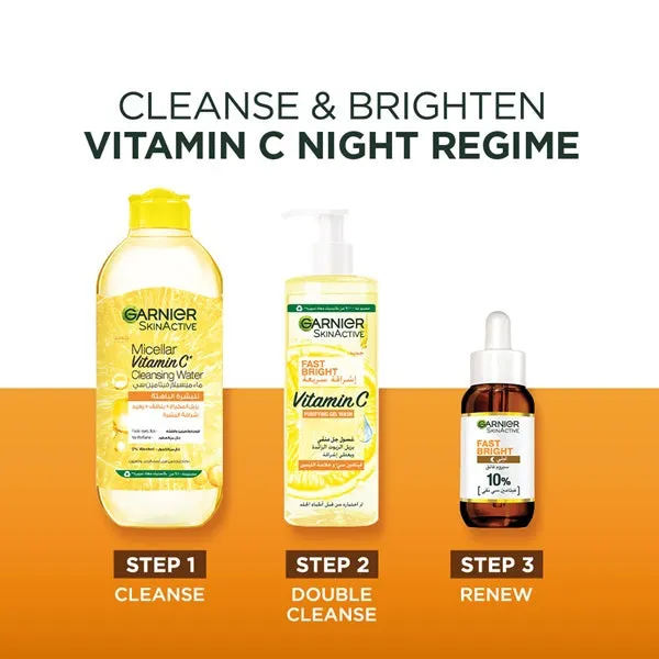 Fast Bright 10% Pure Vitamin C Brightening Overnight Serum - 30ml