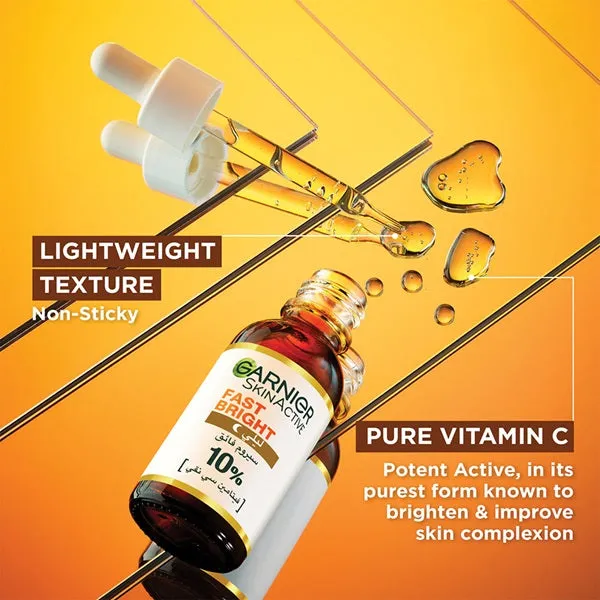 Fast Bright 10% Pure Vitamin C Brightening Overnight Serum - 30ml