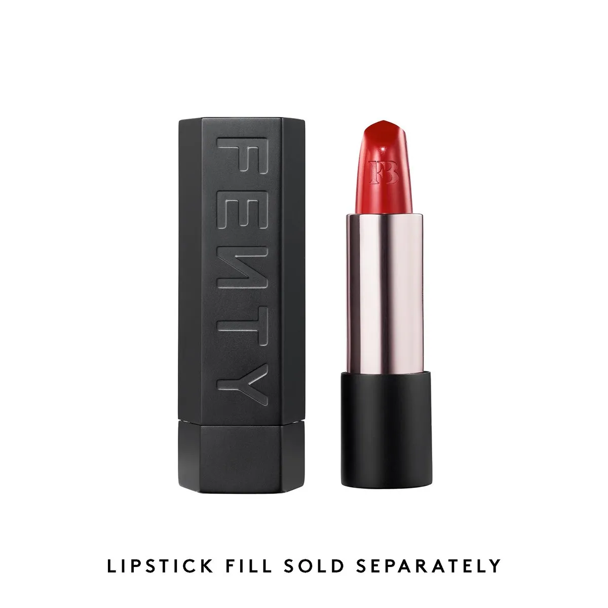 Fenty IconThe Case: Semi-Matte Lipstick Matte Black