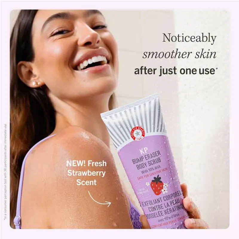 First Aid Beauty KP Bump Eraser Body Scrub Fresh Strawberry
